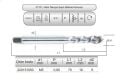HSSE DIN371/C 35° HELİS M5x0,8 (6H)