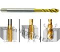 HSSE DIN371/C 35° HELİS M5x0,8 (6H) PM TİSİN